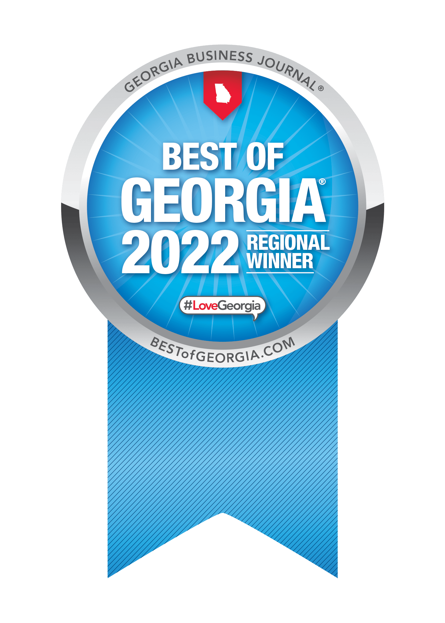 Best of Georgia 2022 - Regional Winner - Ribbon