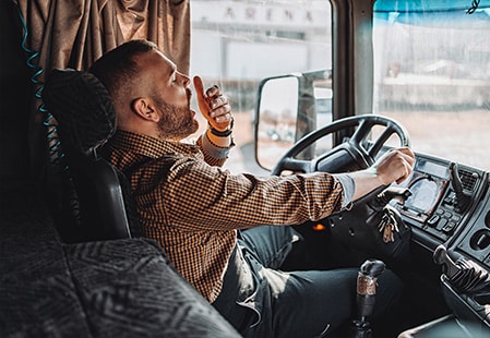 How Often Do Truck Drivers Fall Asleep at the Wheel?