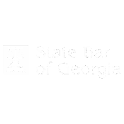 State Bar of Georgia logo with a stylized sword emblem.